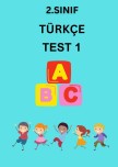 TÜRKÇE TEST 1