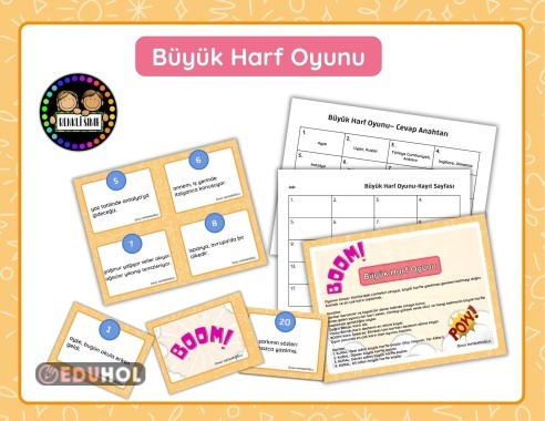 Boom! Büyük Harf Oyunu