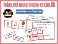 İsimleri Ayrıştırma Etkinliği