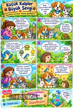 küçük kalpler çizgi roman