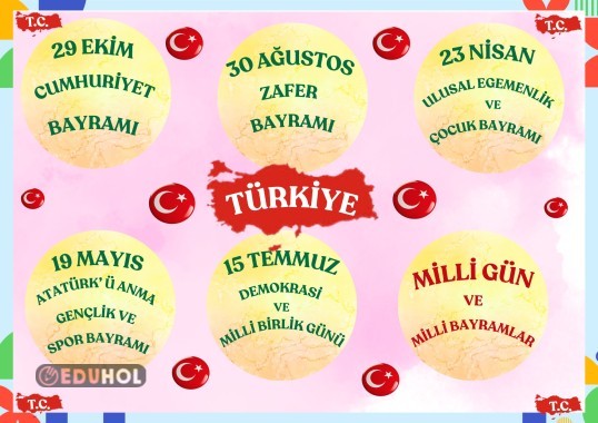 Milli Bayramlar Afişi