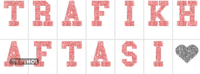 Trafik Haftası Harfler (Wordicifator Etkinliği)