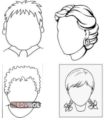 Yüz ifadesi çizme.