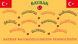 BAYRAK AFİŞ ÇALIŞMASI