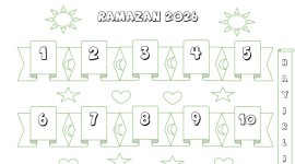 Ramazan takip boyama