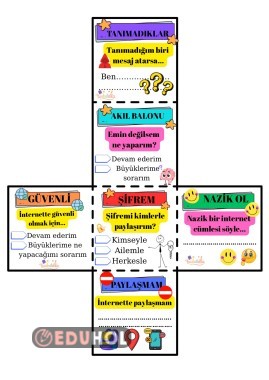 Güvenli İnternet Günü Küp Oyunu
