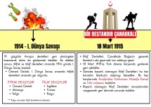 Milli Mücadele Dönemi Duvar panosu
