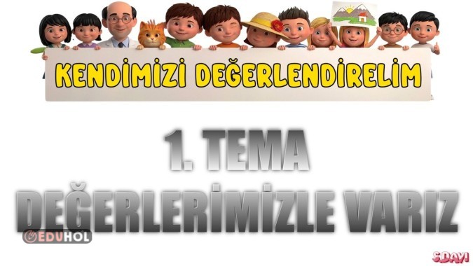 TÜRKÇE MEB DEĞERLERİMİZLE VARIZ TEMASI KENDİMİ DEĞRLENDİRİYORUM