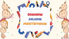 6. TEMA ÖĞRENDİM ANLADIM PEKİŞTİRİYORUM