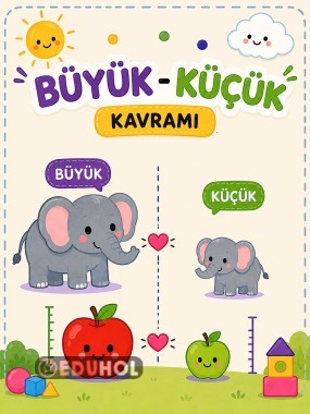 Özel Eğitim- Büyük- Küçük Kavramı Etkinliği 1