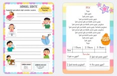 1. Sınıf 10 günlük Yarıyıl Tatili Ödevi  20 Sayfa