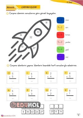 ÇARPMA İŞLEMİ KARIŞIK-1