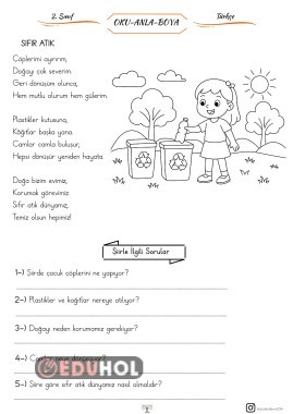 OKU-ANLA-BOYA (SIFIR ATIK)