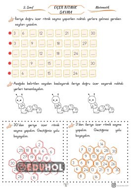 ÜÇER RİTMİK SAYMA