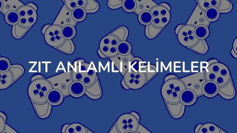 ZIT ANLAMLI KELİMELER