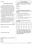 14. Hafta Açık Uçlu Kazanım Değerlendirme