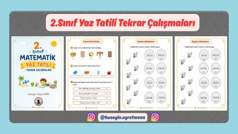 Matematik Yaz Tatili Tekrar Çalışmaları