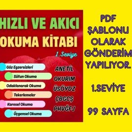 HIZLI VE AKICI OKUYORUM 1. SEVİYE